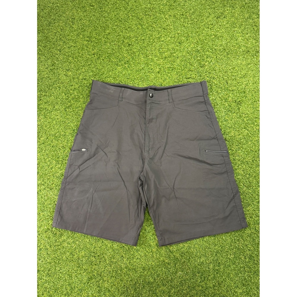 Wrangler Outdoor Series Mens Cargo Shorts Gray Stretch Hiking NT980MN Size 38
